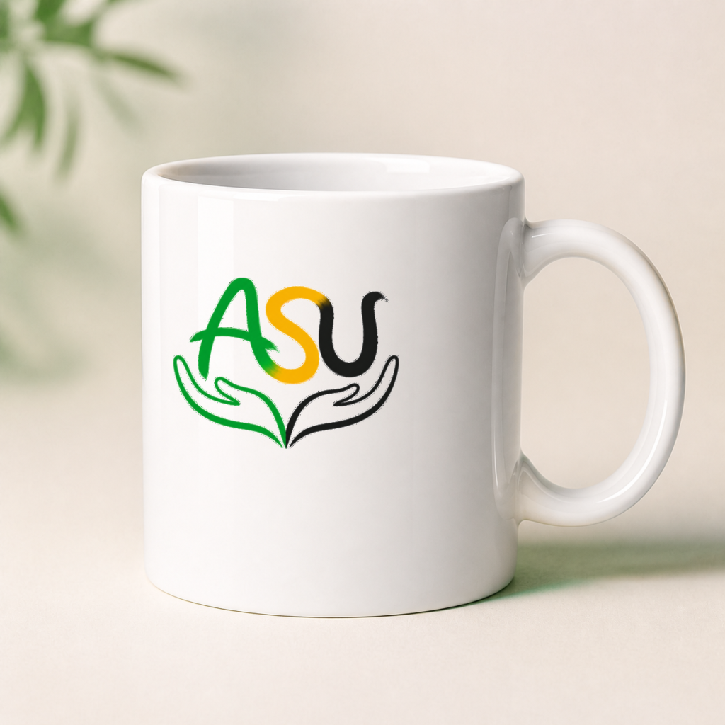 Taza ASU con logo ASU de tienda