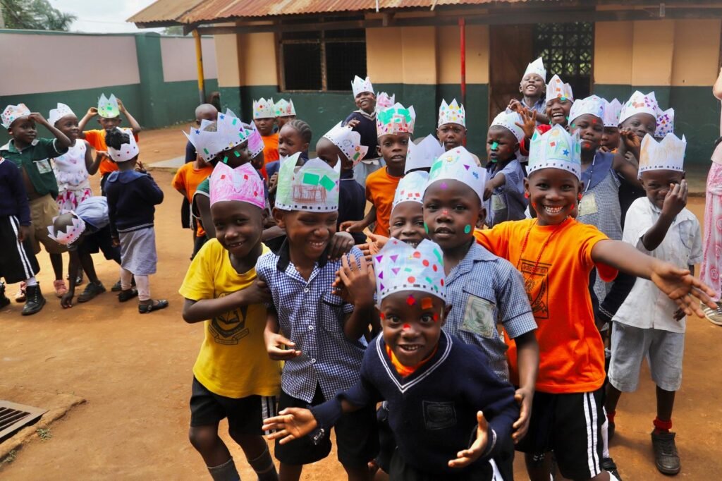 Grupo de niños en una actividad del Summer Camp